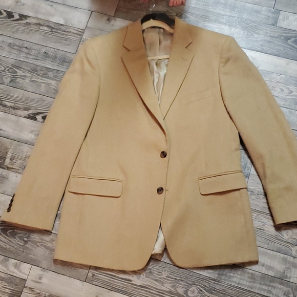 Brooks brothers sport jacket camel hair